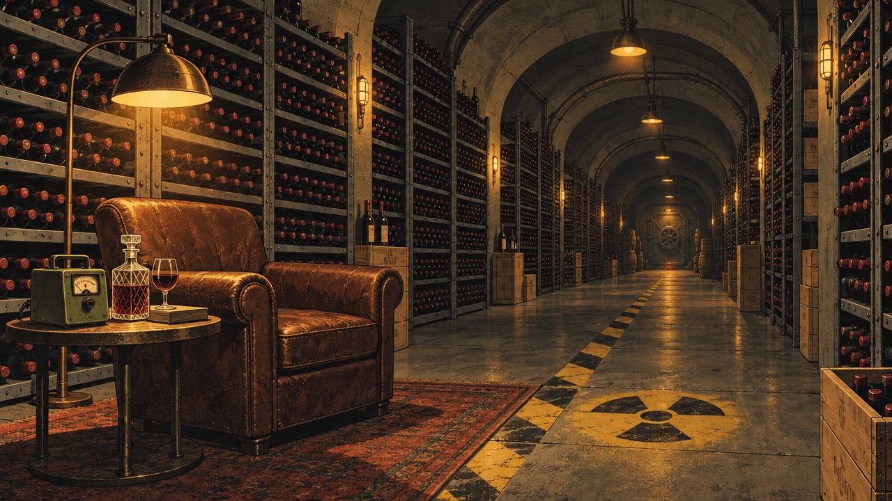The wine cellar