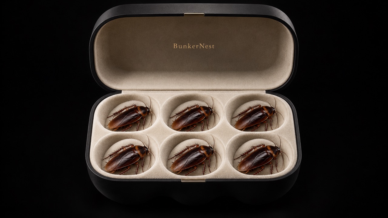 Scout Roaches, a box of six