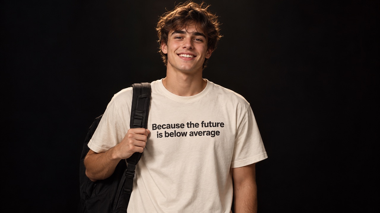 The slogan T-shirt